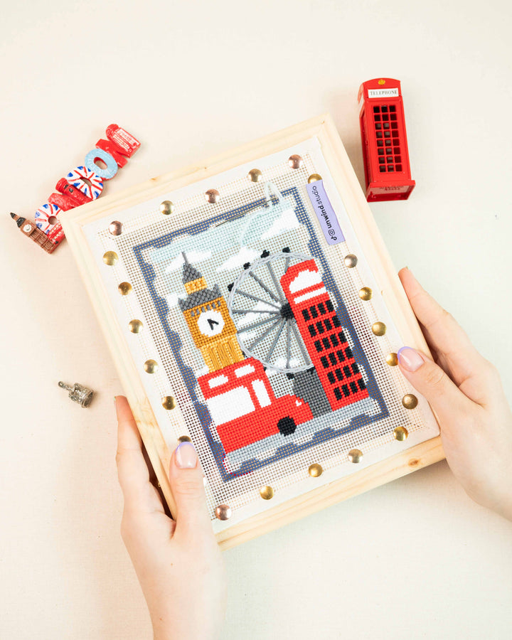 London Postcard Needlepoint Kit