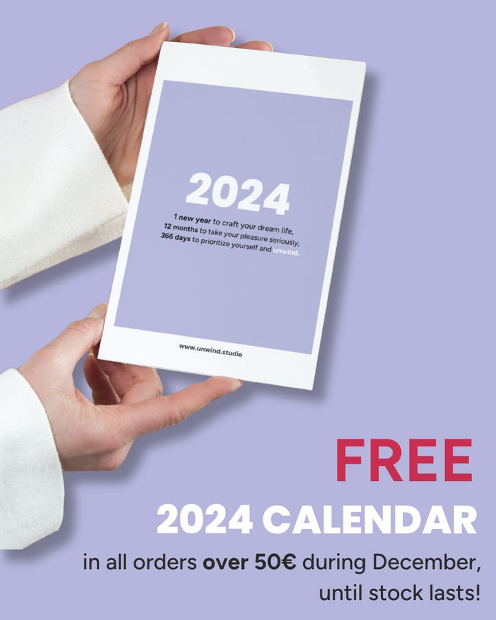 Unwind Studio Calendar 2024 - Free Gift