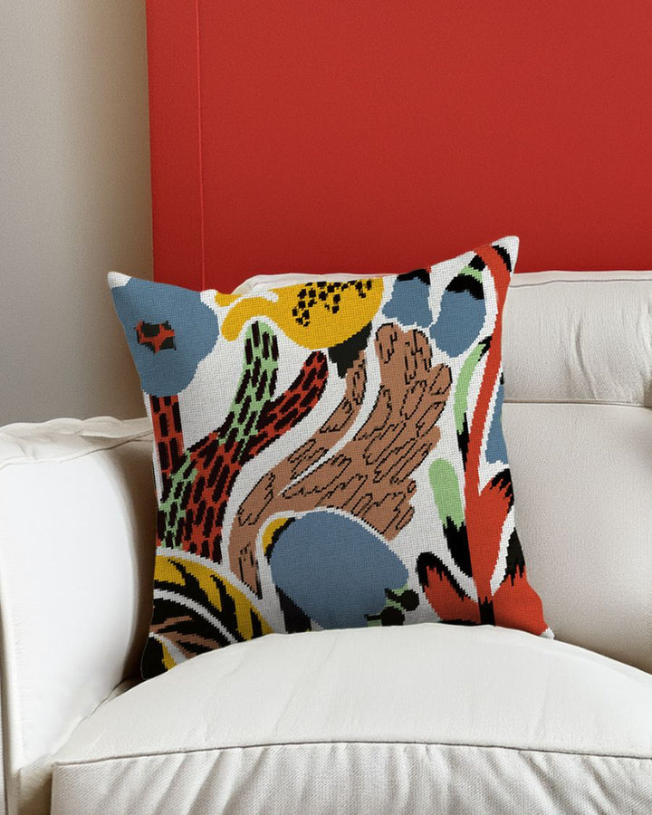 Flowerbed Needlepoint Cushion Kit (Pre-Order)