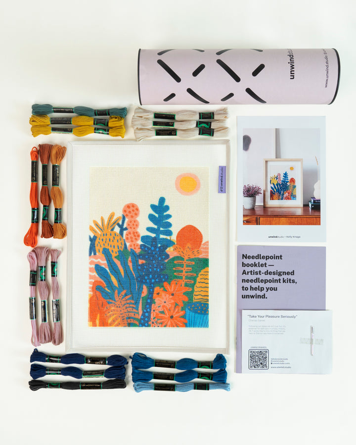 Garden of Joy Needlepoint Kit