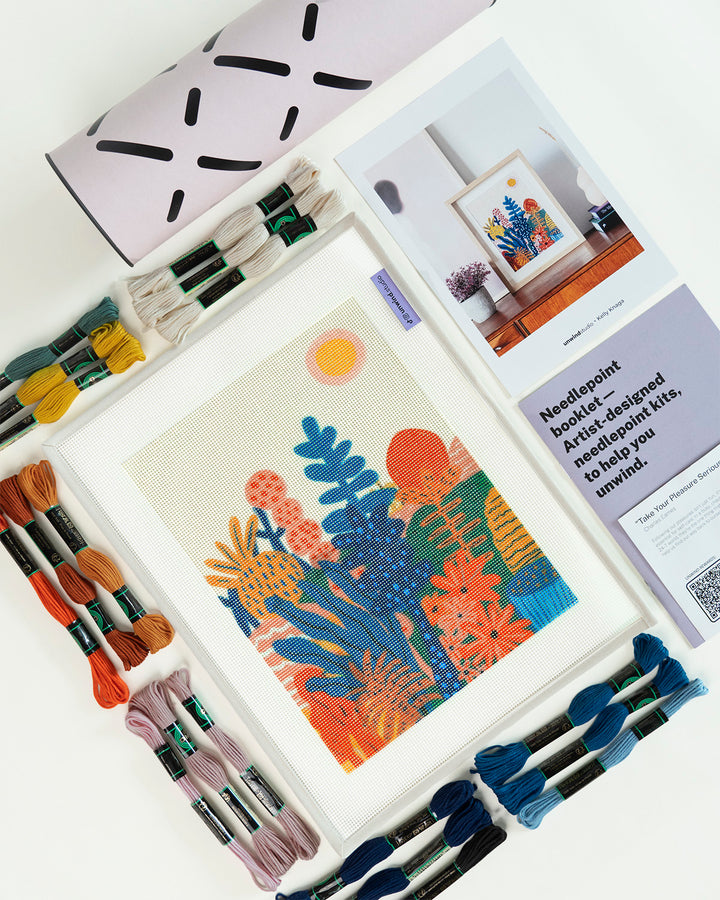 Garden of Joy Needlepoint Kit