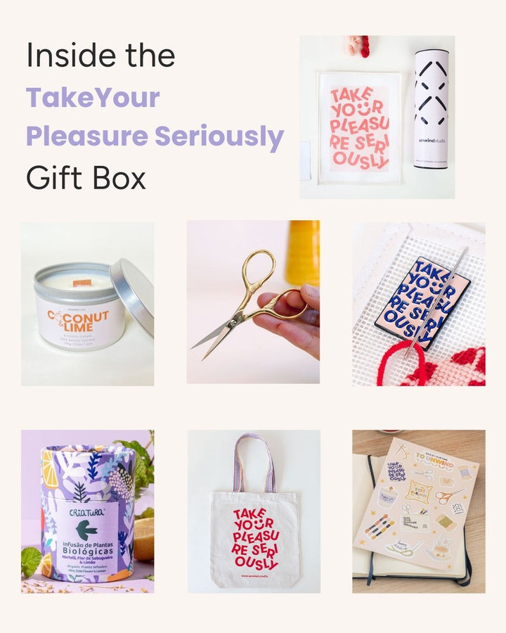 Gift Box "Take Your Pleasure Seriously" by Unwind Studio