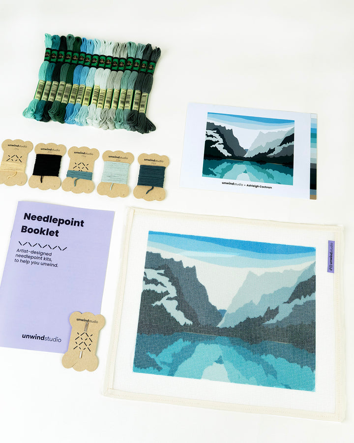 Grand Teton National Park, WY Needlepoint Kit