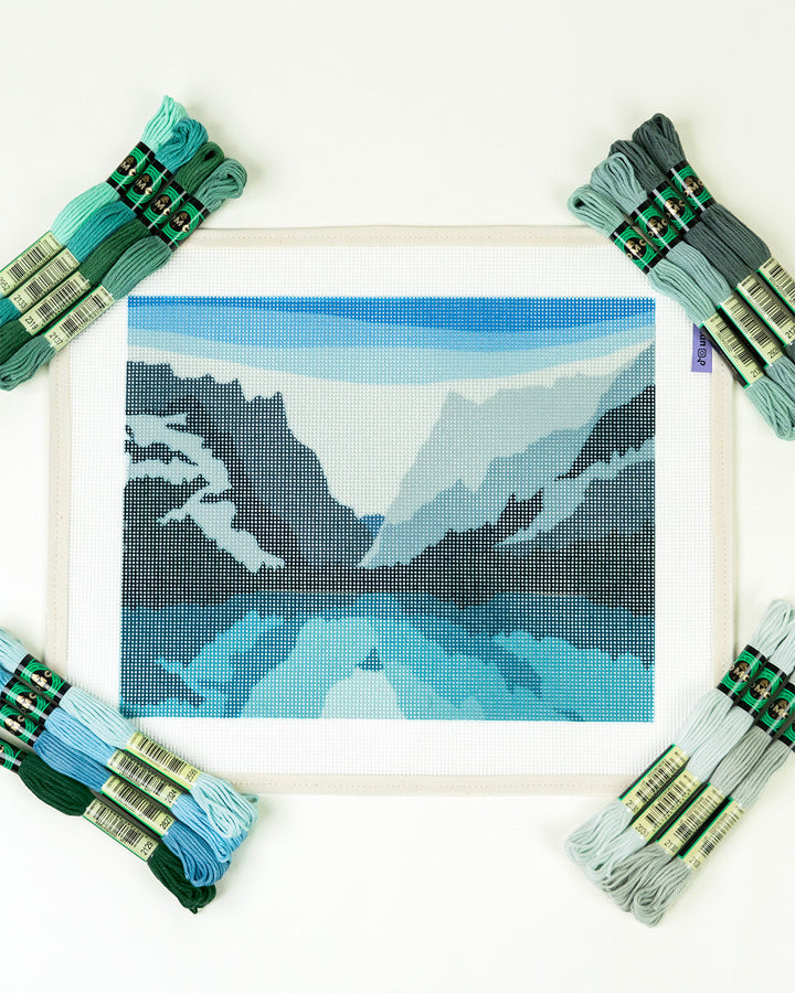 Grand Teton National Park, WY Needlepoint Kit