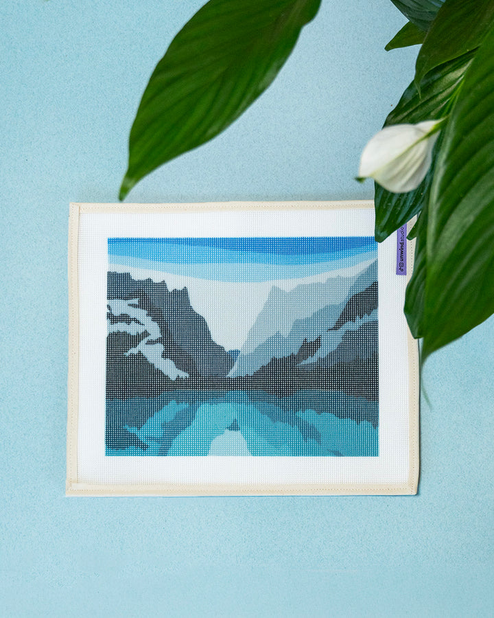 Grand Teton National Park, WY Needlepoint Kit