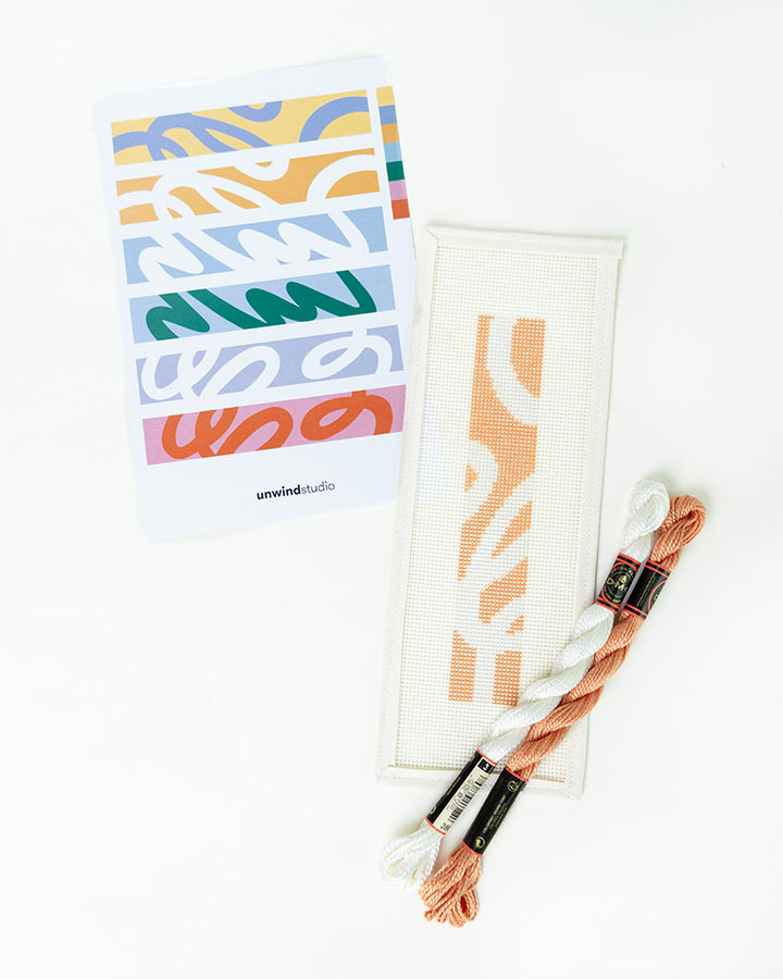 Abstract Visuals Needlepoint Kit Collection – Unwind Studio