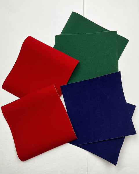 Self-Adhesive Green Felt Sheets - DIY Crafting & Decoration - A4