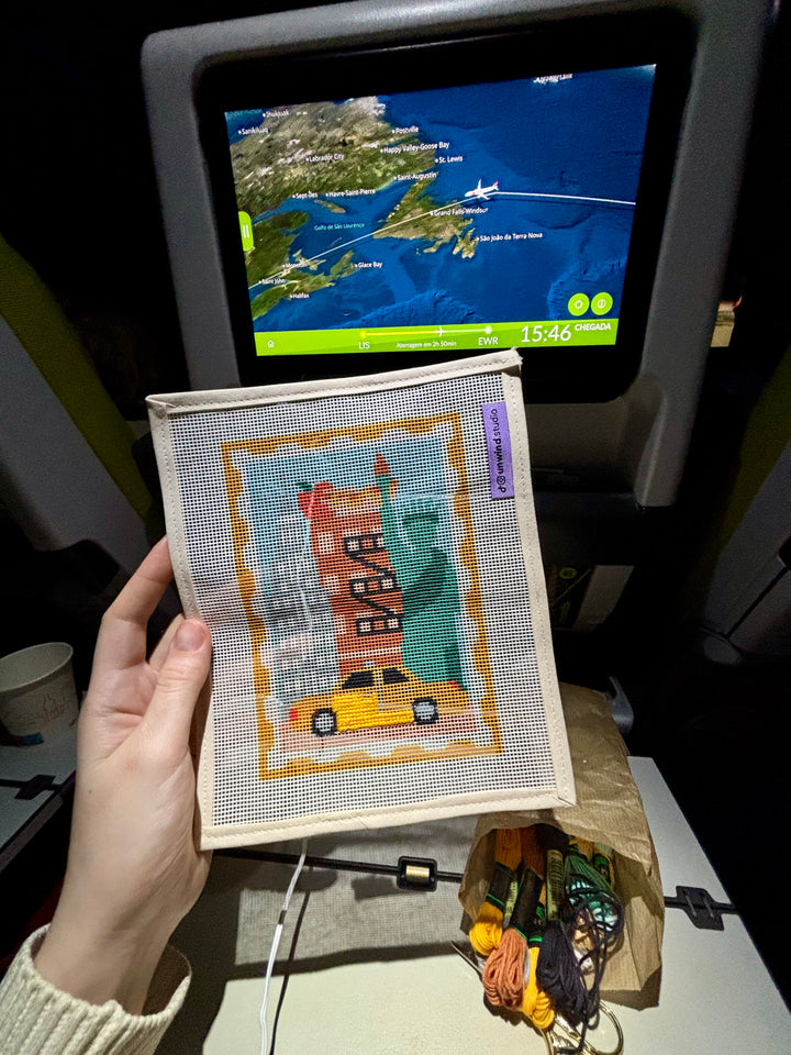 New York Postcard Needlepoint Kit