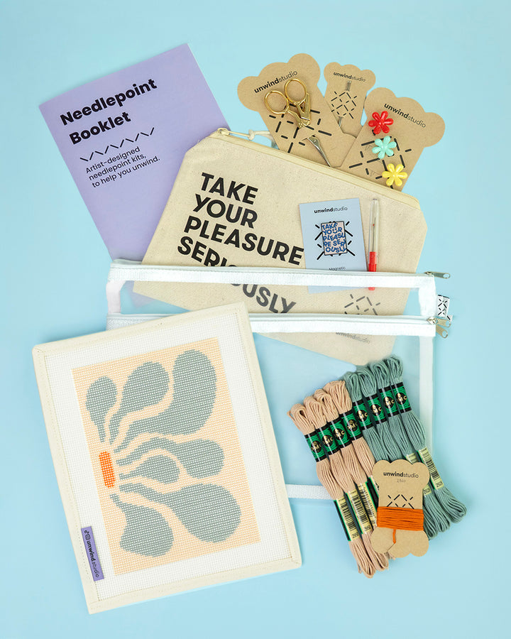 NEEDLEPOINT STARTER KIT Itsas Lorea 3