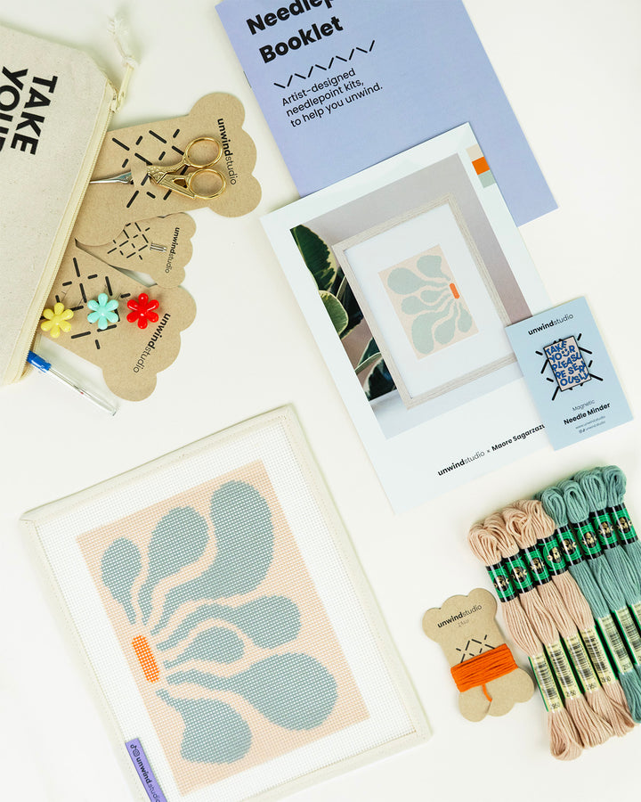 NEEDLEPOINT STARTER KIT Itsas Lorea 3