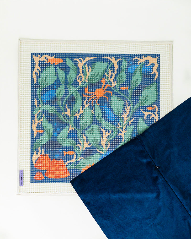 Kelp Forest Needlepoint Cushion Kit (Pre-Order)