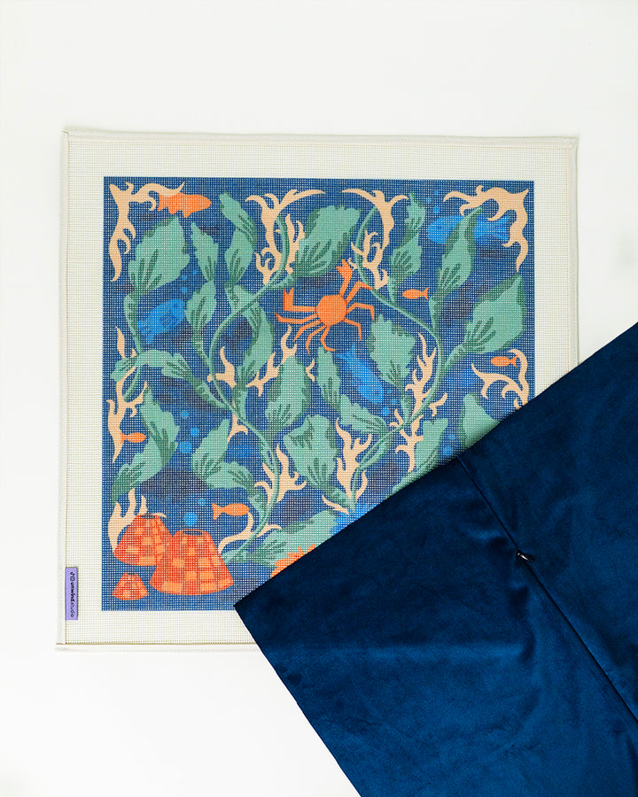 Kelp Forest Needlepoint Cushion Kit (Pre-Order)