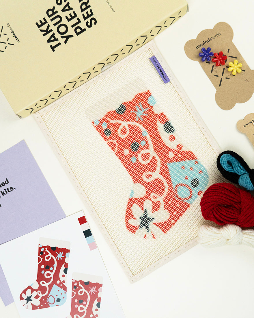 Kindness Christmas Needlepoint Stocking Kit