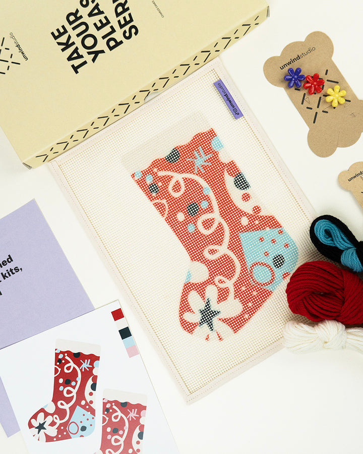 Kindness Christmas Needlepoint Stocking Kit