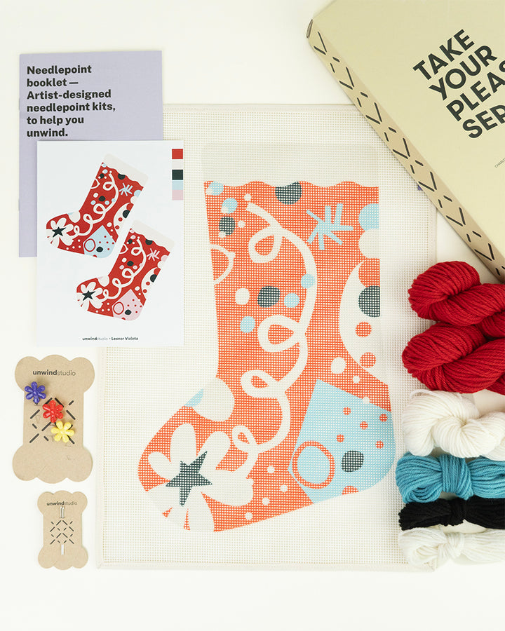 Kindness Christmas Needlepoint Stocking Kit