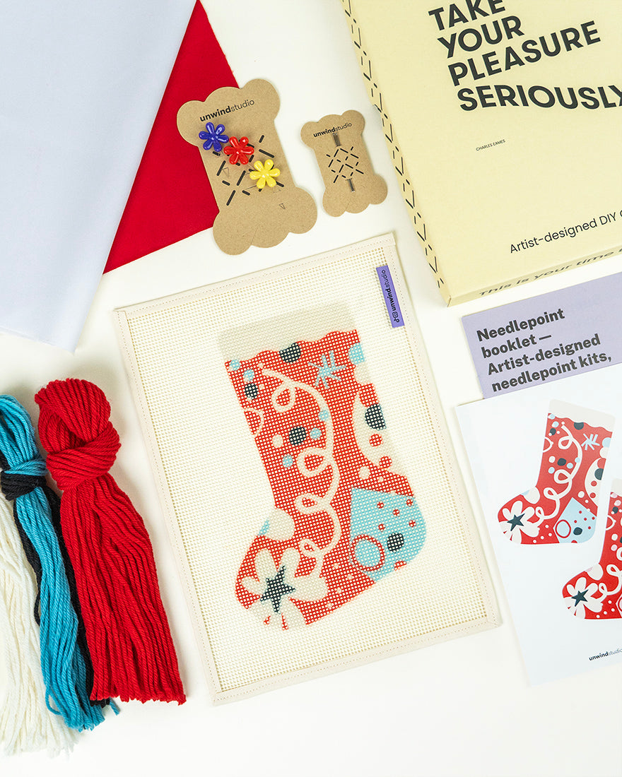 Kindness Christmas Needlepoint Stocking Kit