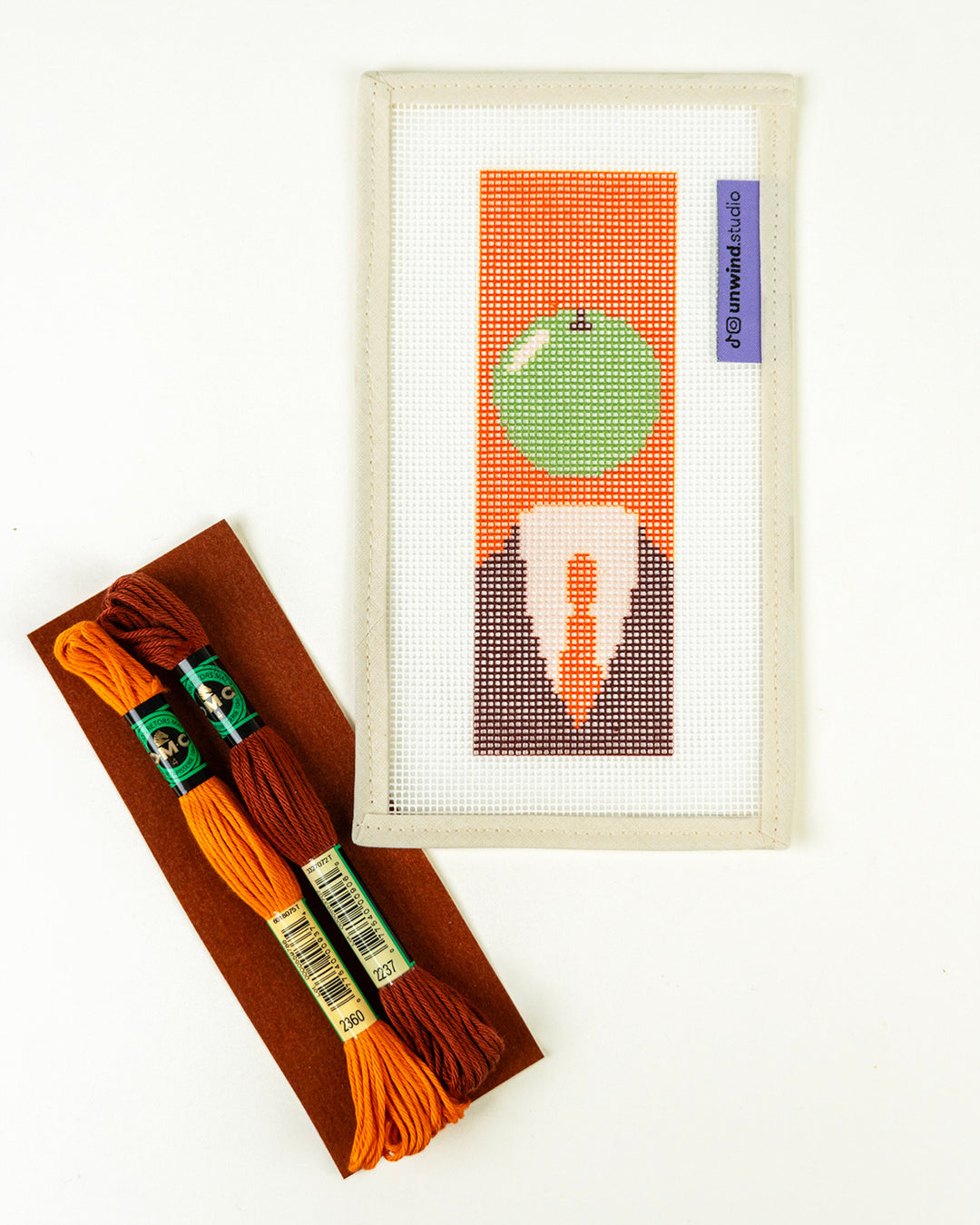 René Magritte “L’Idée” Bookmark Needlepoint Kit