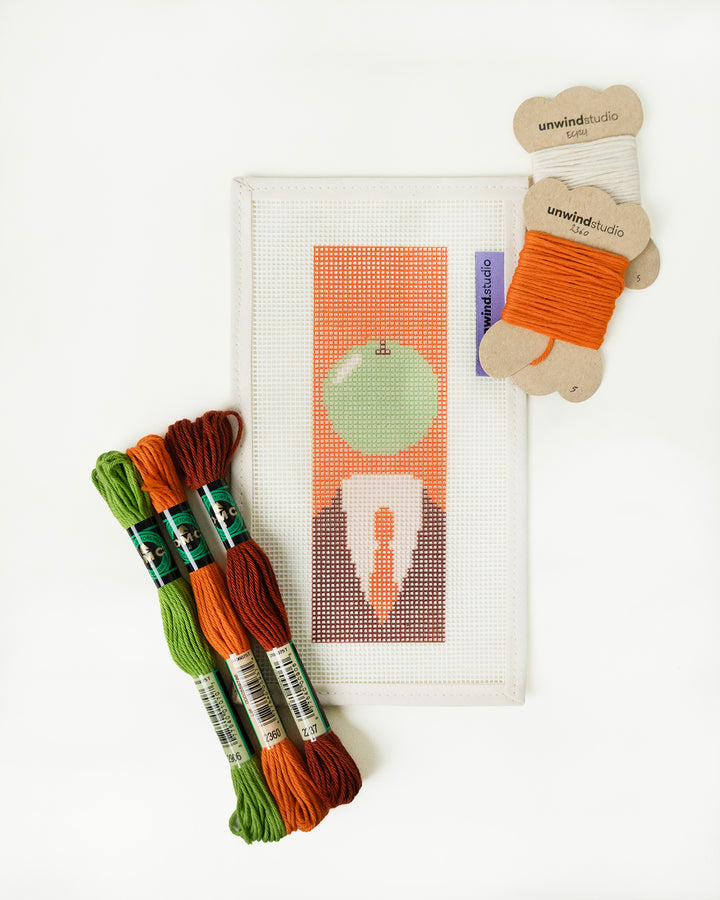 René Magritte “L’Idée” Bookmark Needlepoint Kit