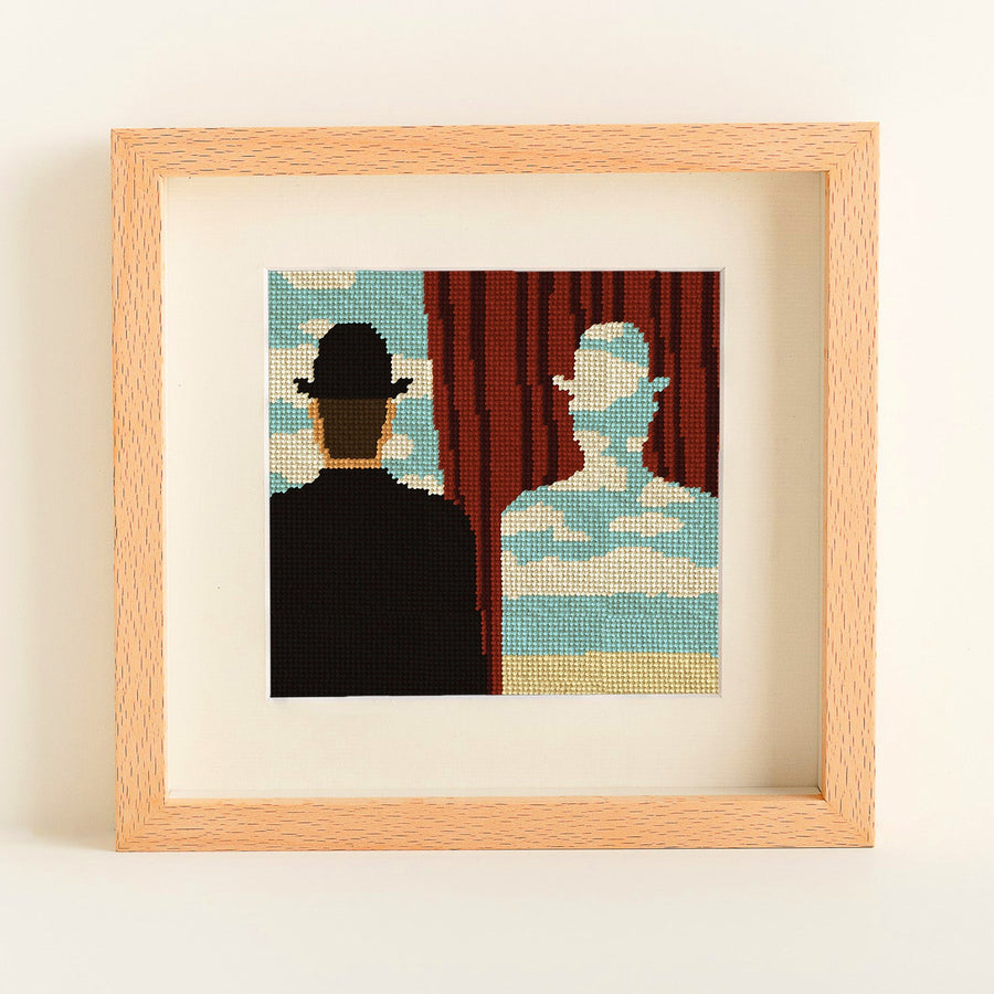René Magritte "La Décalcomanie" Needlepoint Kit by Unwind Studio