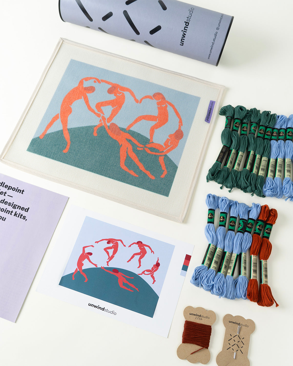 La Danse Needlepoint Kit – Unwind Studio
