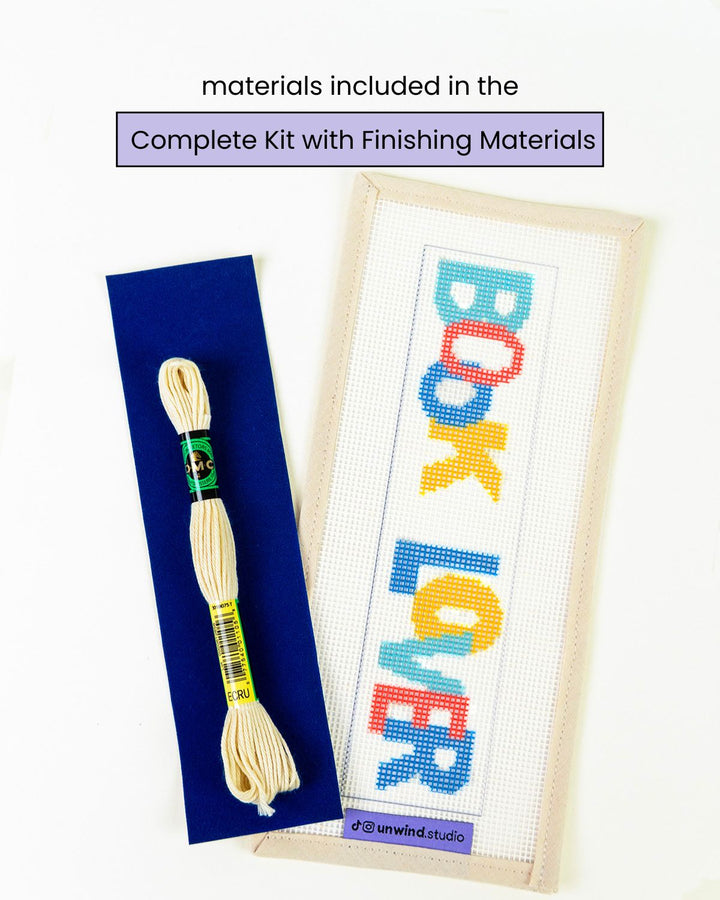 Kit de broderie marque-page pour amoureux des livres x Draper James