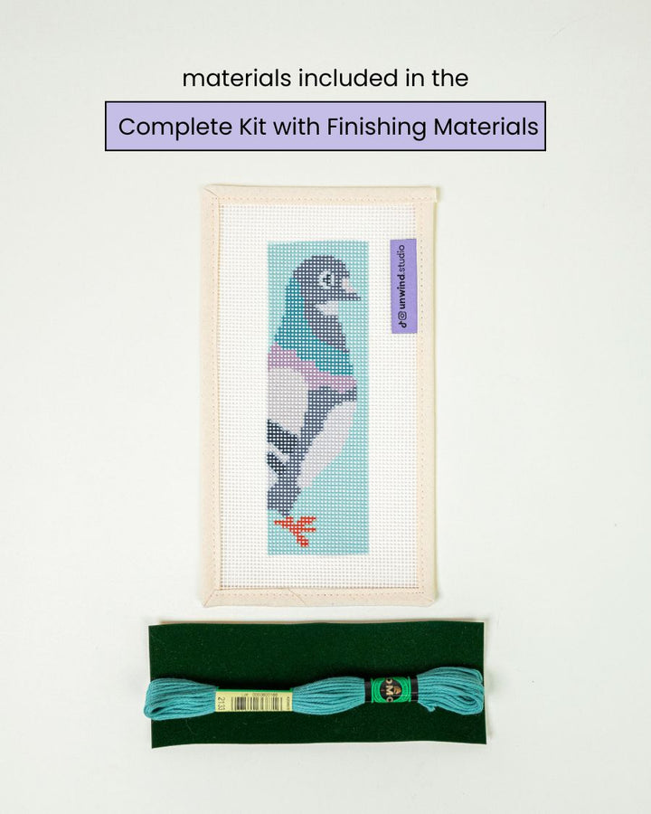 New York Pigeon Bookmark Needlepoint Kit