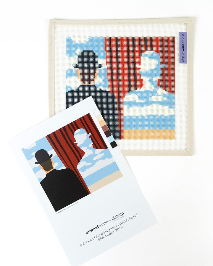 René Magritte "La Décalcomanie" Needlepoint Kit