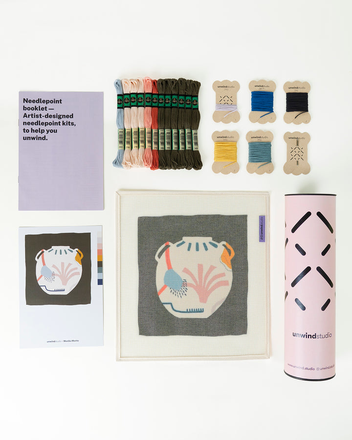 Clay Belly Needlepoint Kit
