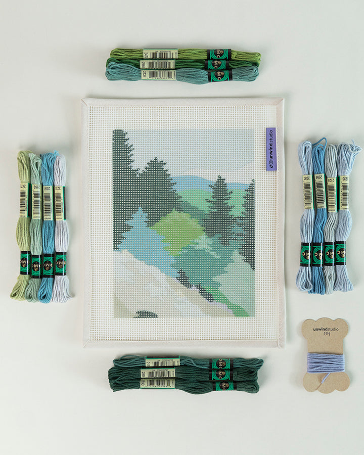 Mountain Spring Needlepoint Kit