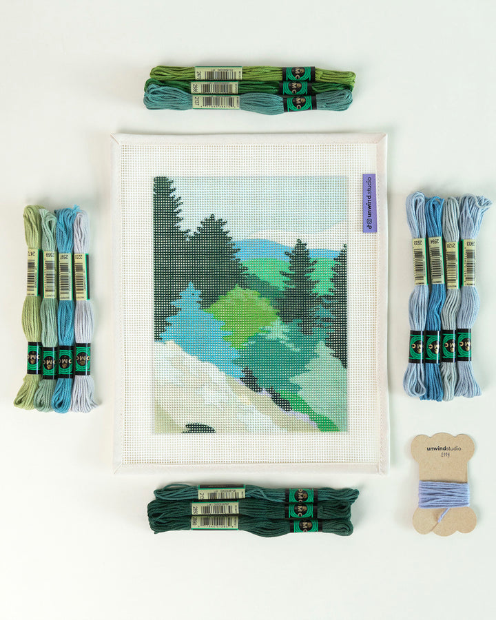 Mountain Spring Needlepoint Kit