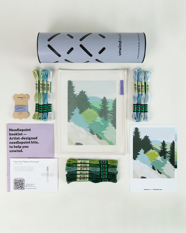 Mountain Spring Needlepoint Kit
