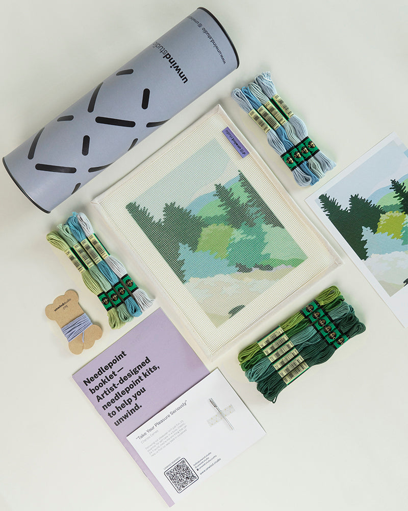 Mountain Spring Needlepoint Kit