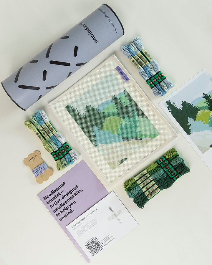 Mountain Spring Needlepoint Kit