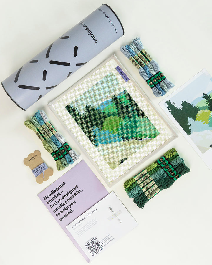 Mountain Spring Needlepoint Kit