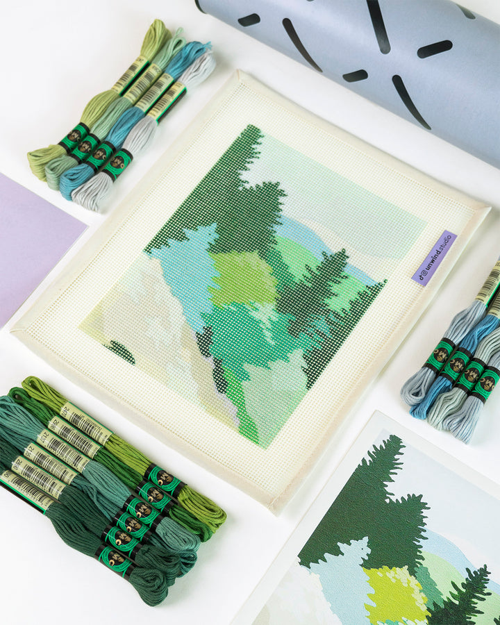 Mountain Spring Needlepoint Kit