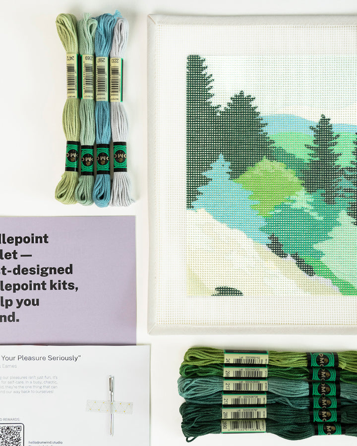 Mountain Spring Needlepoint Kit