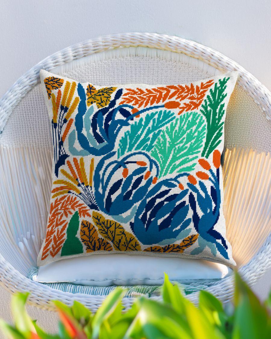 Meadow Needlepoint Cushion Kit (Pre-Order)