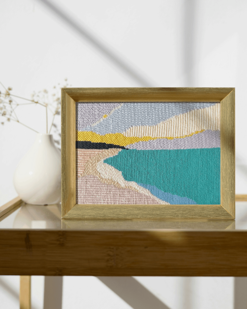 The Beach Needlepoint Kit by Unwind Studio