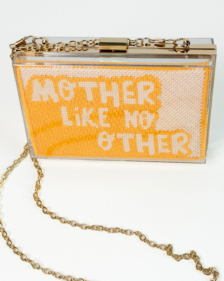 "Mother Like No Other" Needlepoint Kit for Acrylic Clutch Insert