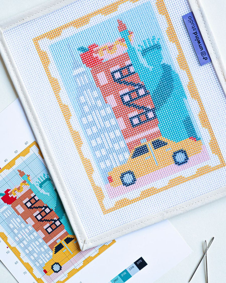 New York Postcard Needlepoint Kit