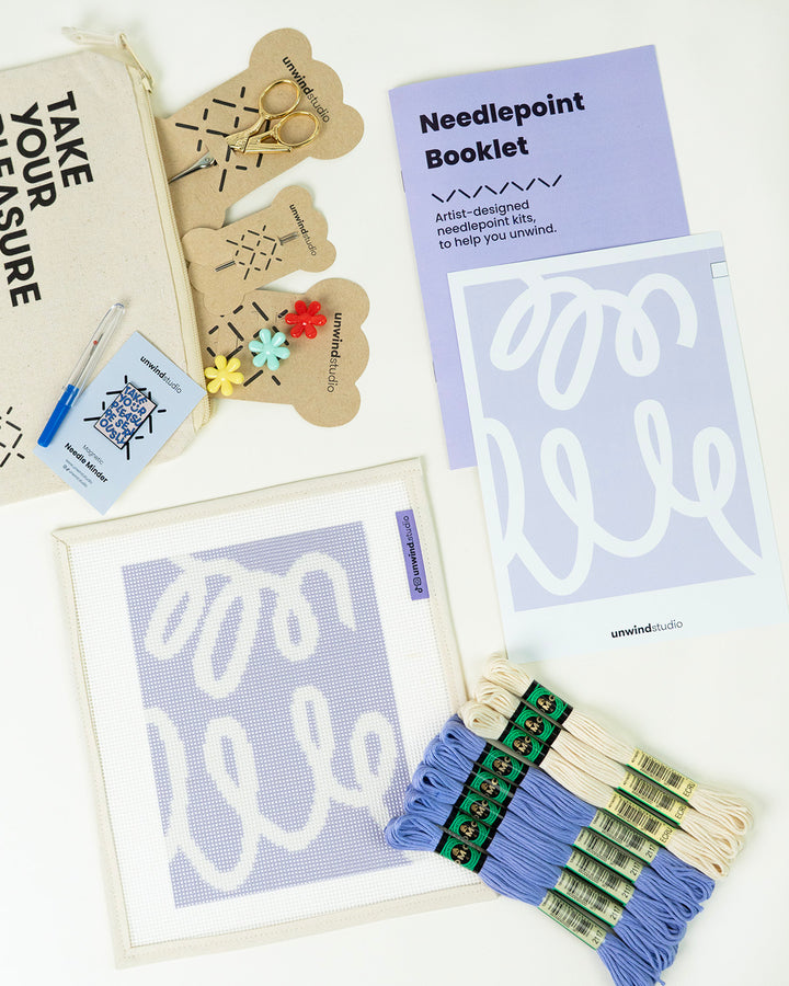NEEDLEPOINT STARTER KIT Olele