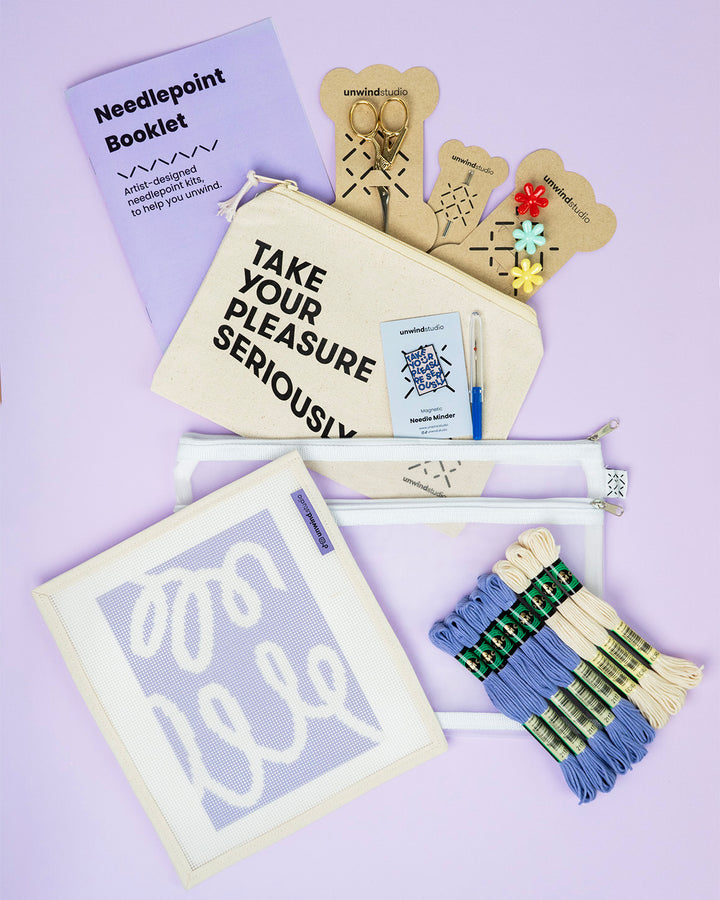 NEEDLEPOINT STARTER KIT Olele