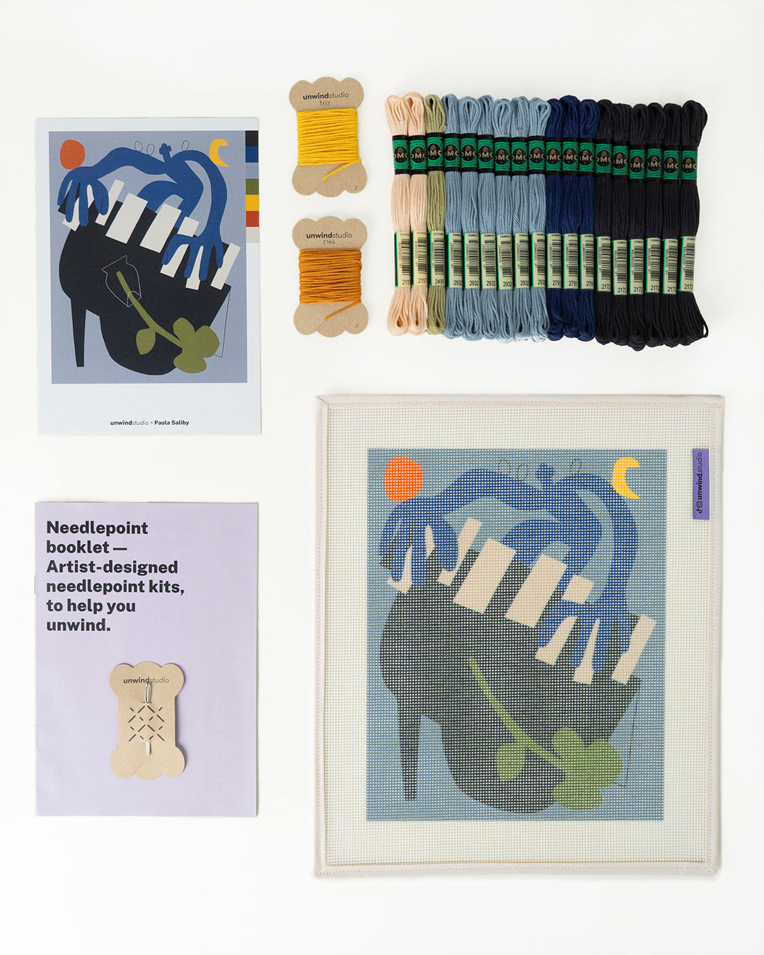 Blues Needlepoint Kit