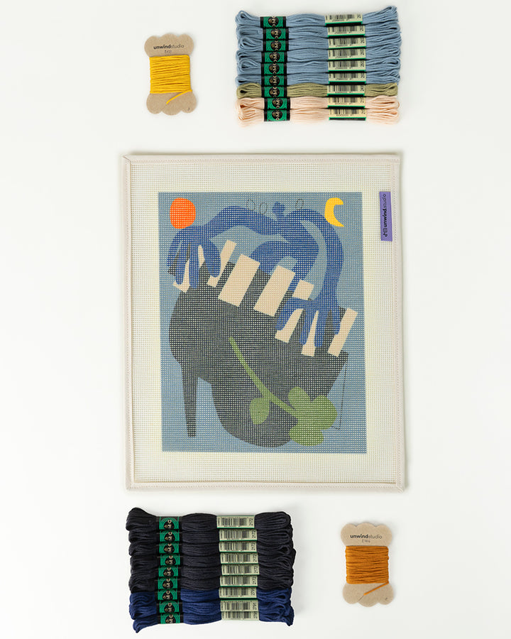 Blues Needlepoint Kit