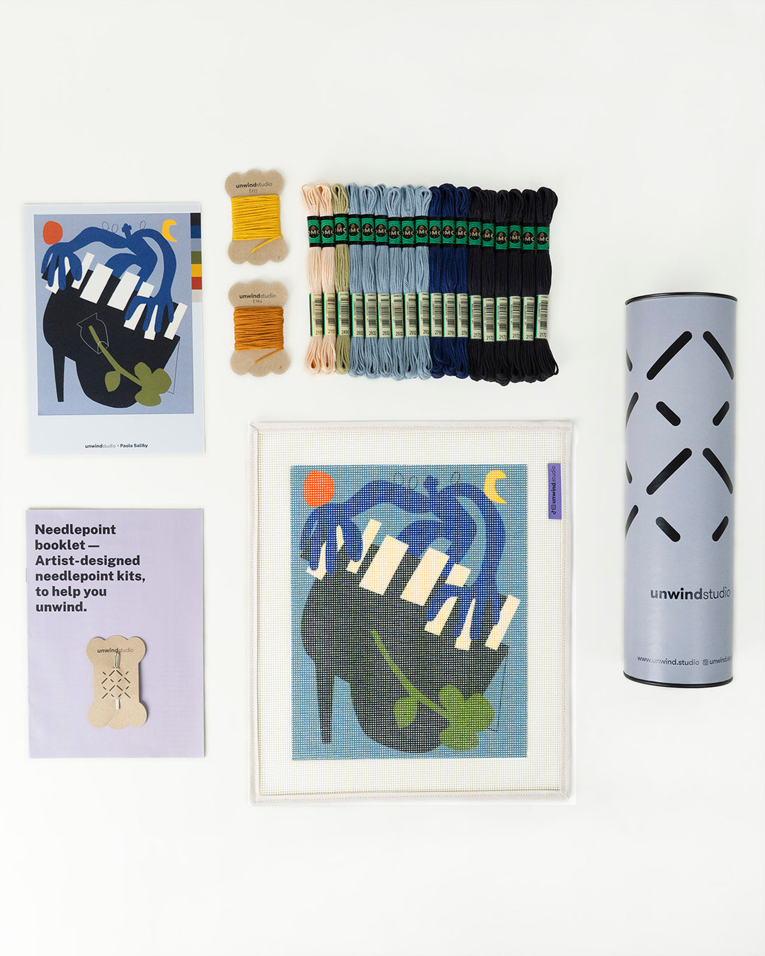 Blues Needlepoint Kit