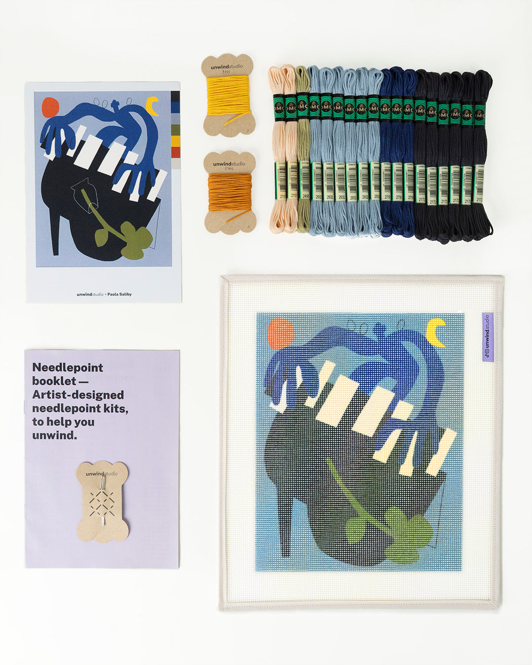 Blues Needlepoint Kit