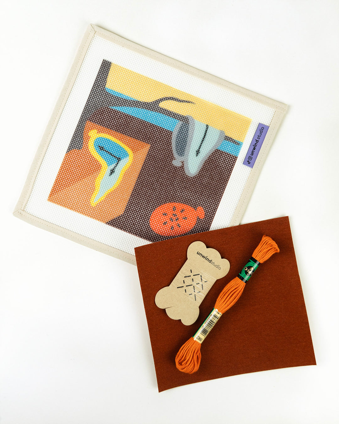 Salvador Dalí “The Persistence of Memory” Needlepoint Kit