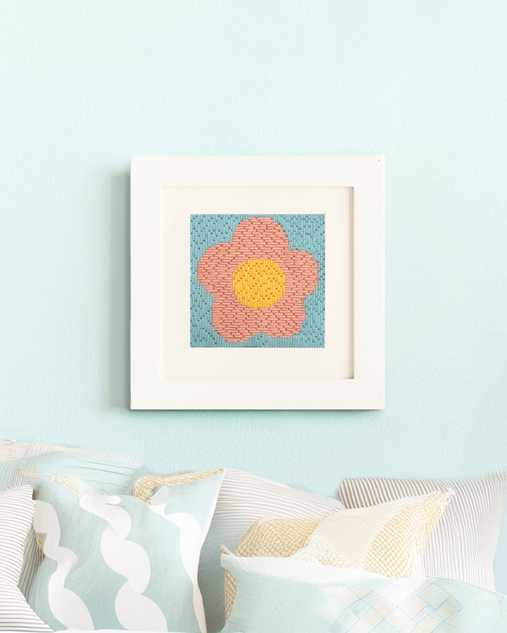 Pink Daisy - Canevas pour enfants