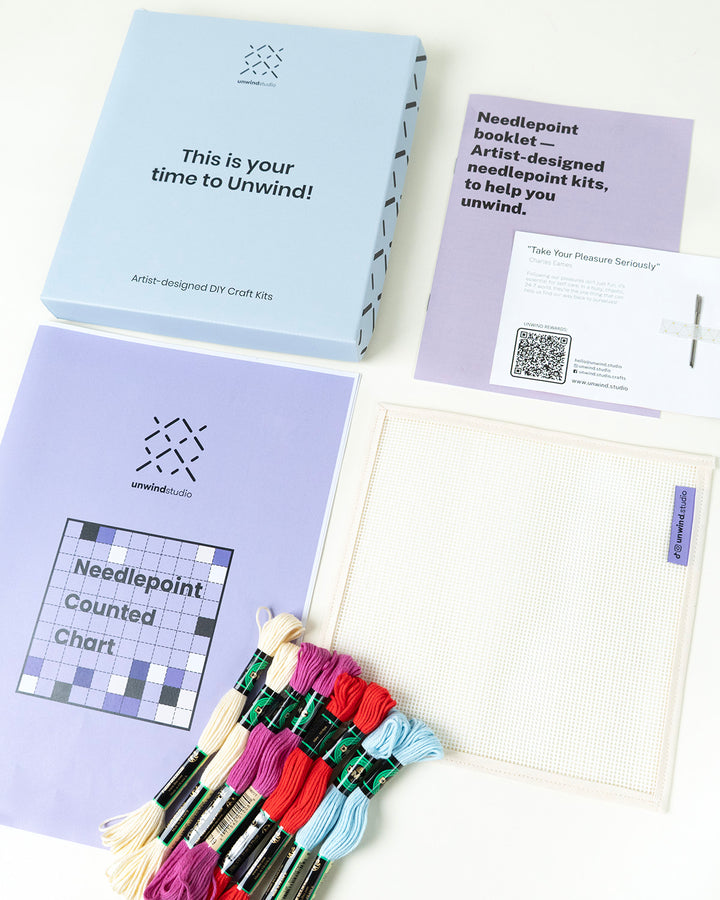 Tiles Needlepoint Counted Kit: Prisma