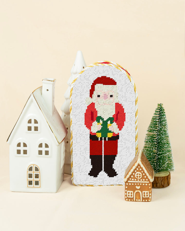 The Santa Claus Needlepoint Stand Up Kit